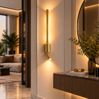 Aplica LED 24W Linear Glow Gold