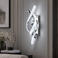 Aplica LED 42W Spira Silver