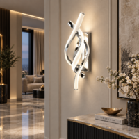 Aplica LED 42W Spira Silver