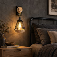 Aplica Vintage Rope Hexagonal