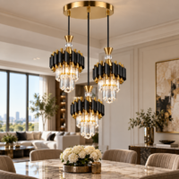 Candelabru Bohemian Stylo 3 Negru