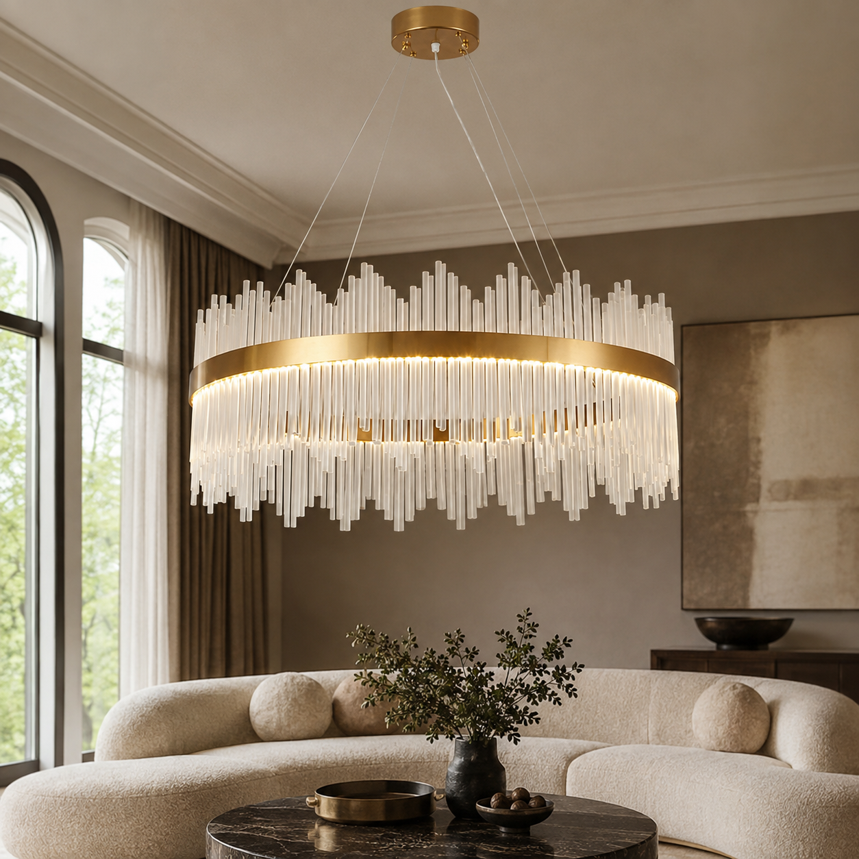 Candelabru LED 200W Harmony Matte 50 Candelabru LED 200W Harmony Matte 50