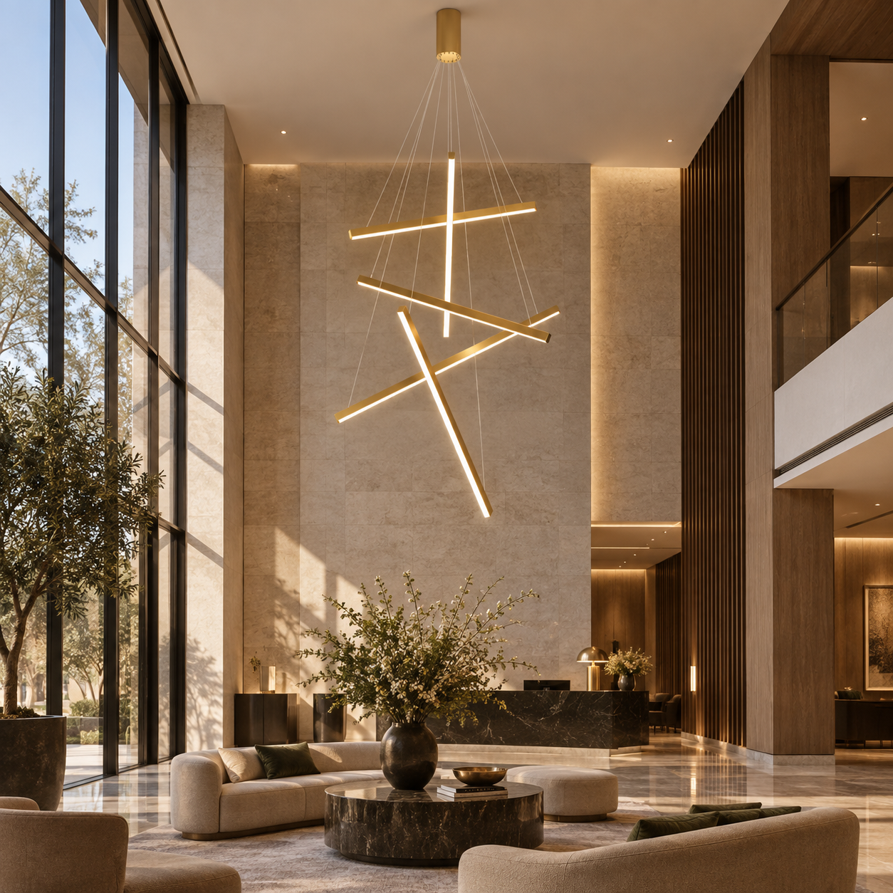 Candelabru LED, 5 Lines Golden Art, Telecomanda Candelabru LED, 5 Lines Golden Art, Telecomanda