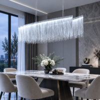 Candelabru LED 64W Dining Elegant Rain