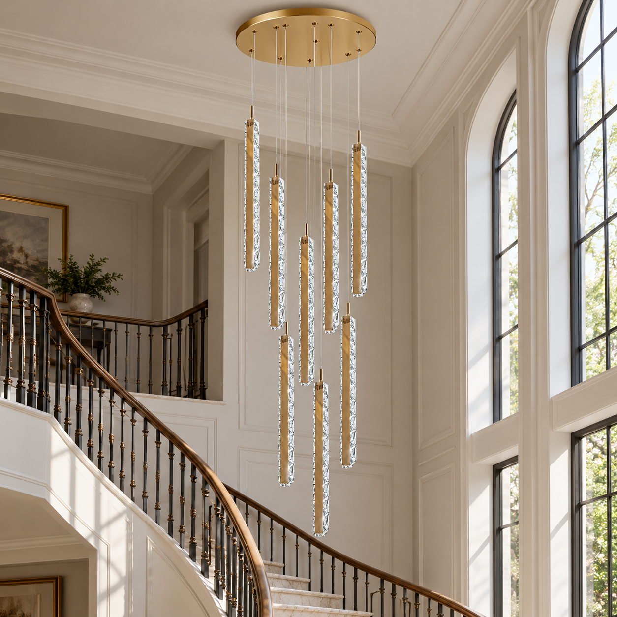 Candelabru LED Golden Diamond Sublime 9, Telecomanda Candelabru LED Golden Diamond Sublime 9, Telecomanda