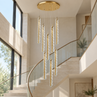 Candelabru LED Golden Diamond Sublime 9, Telecomanda
