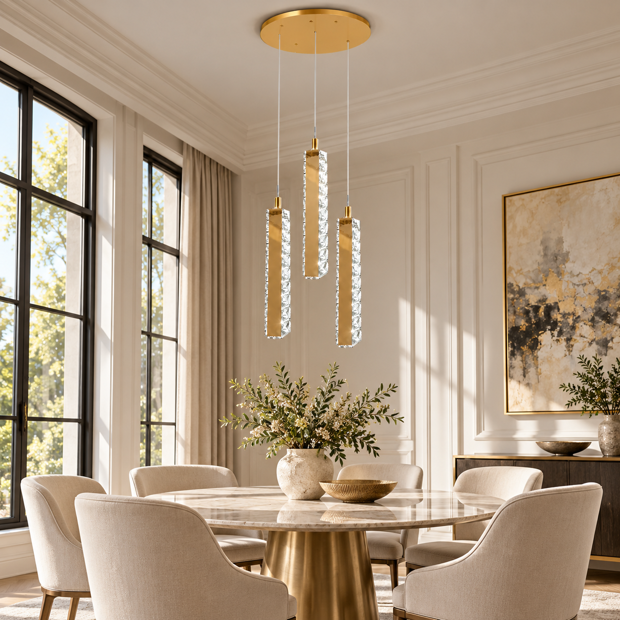 Candelabru LED Golden Diamond Sublime 3, Telecomanda Candelabru LED Golden Diamond Sublime 3, Telecomanda