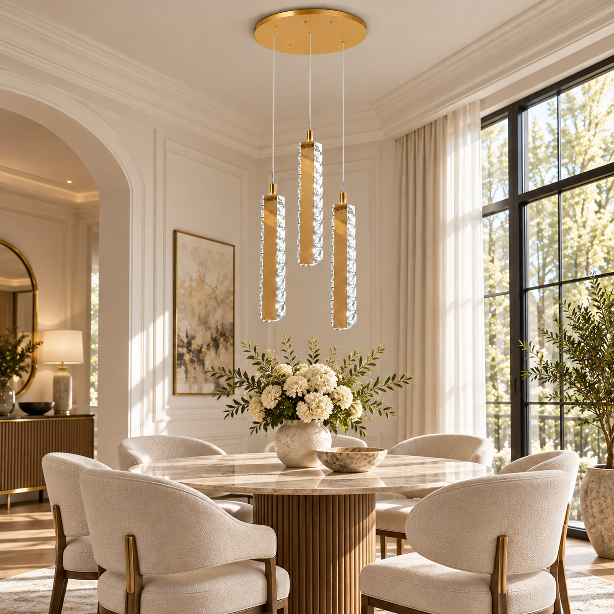 Candelabru LED Golden Diamond Sublime 3, Telecomanda Candelabru LED Golden Diamond Sublime 3, Telecomanda