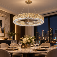 Candelabru LED Luxor Ring, 52 cm