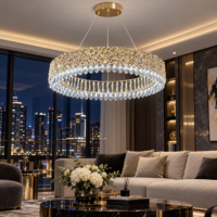 Candelabru LED Luxor Ring, 52 cm