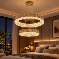 Candelabru LED Luxor Ring Duo, 60x40 cm