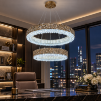 Candelabru LED Luxor Ring Duo, 60x40 cm