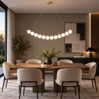 Candelabru LED Pearls Dining 12