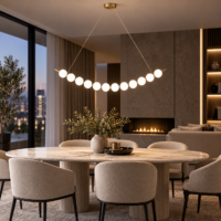 Candelabru LED Pearls Dining 12