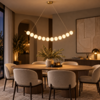 Candelabru LED Pearls Dining 12