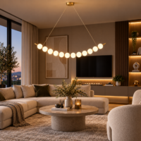 Candelabru LED Pearls Dining 12