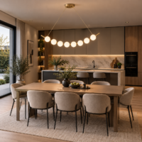 Candelabru LED Pearls Dining 8