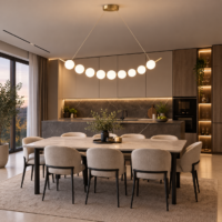 Candelabru LED Pearls Dining 8