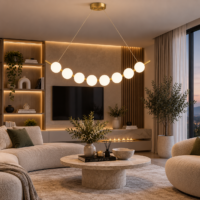 Candelabru LED Pearls Dining 8