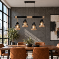 Candelabru Retro Rope Hexagonal 4