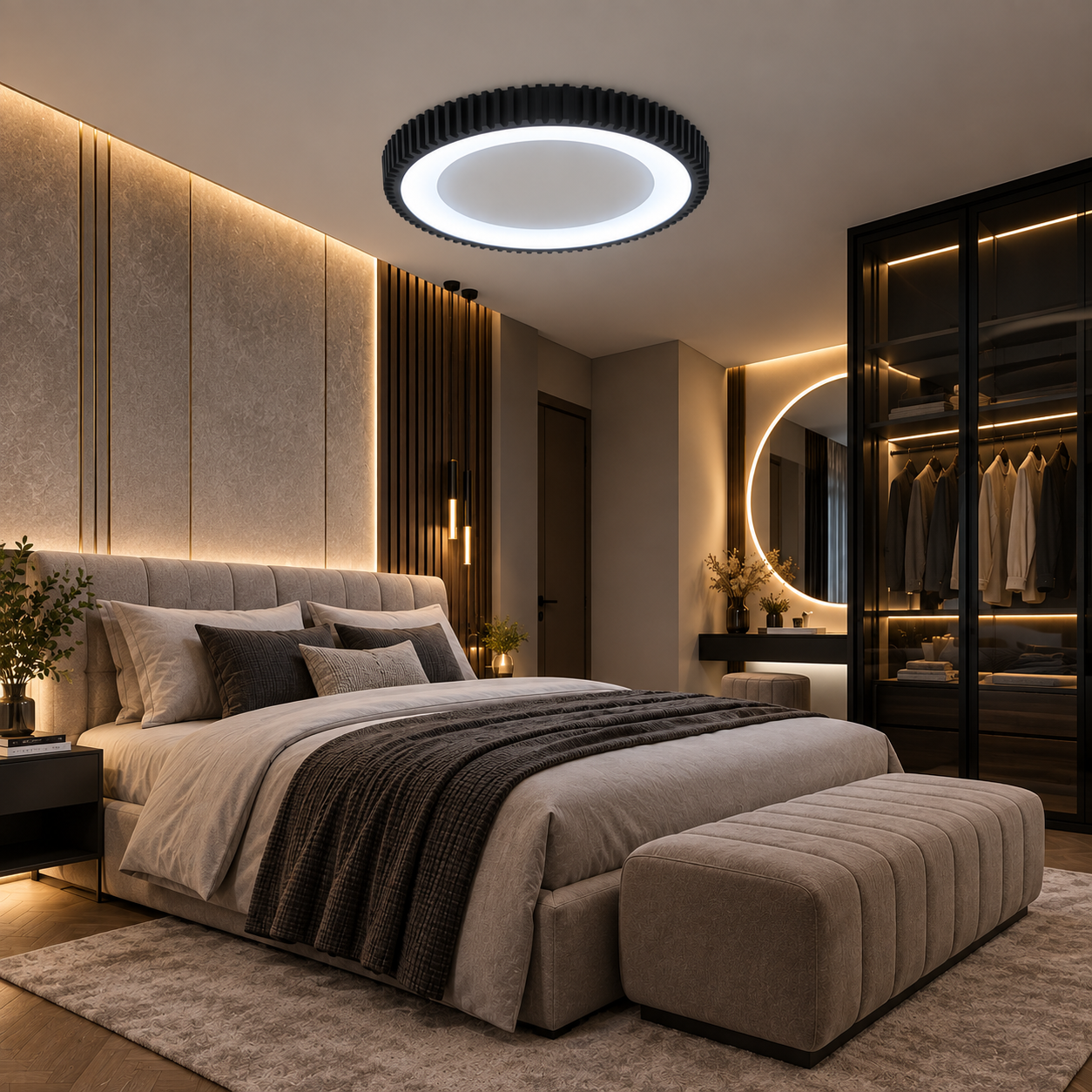 Lustra Baie Rondo Black Lustra Baie Rondo Black
