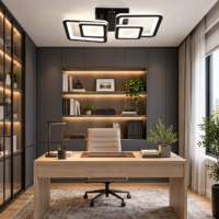 Lustra LED 80 W Nexora Negru