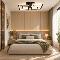 Lustra LED 80 W Nexora Negru