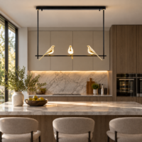 Candelabru Led Linear 3 Birds, 30W