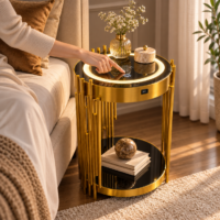 Noptiera Smart Elegance, Touch, lumina LED