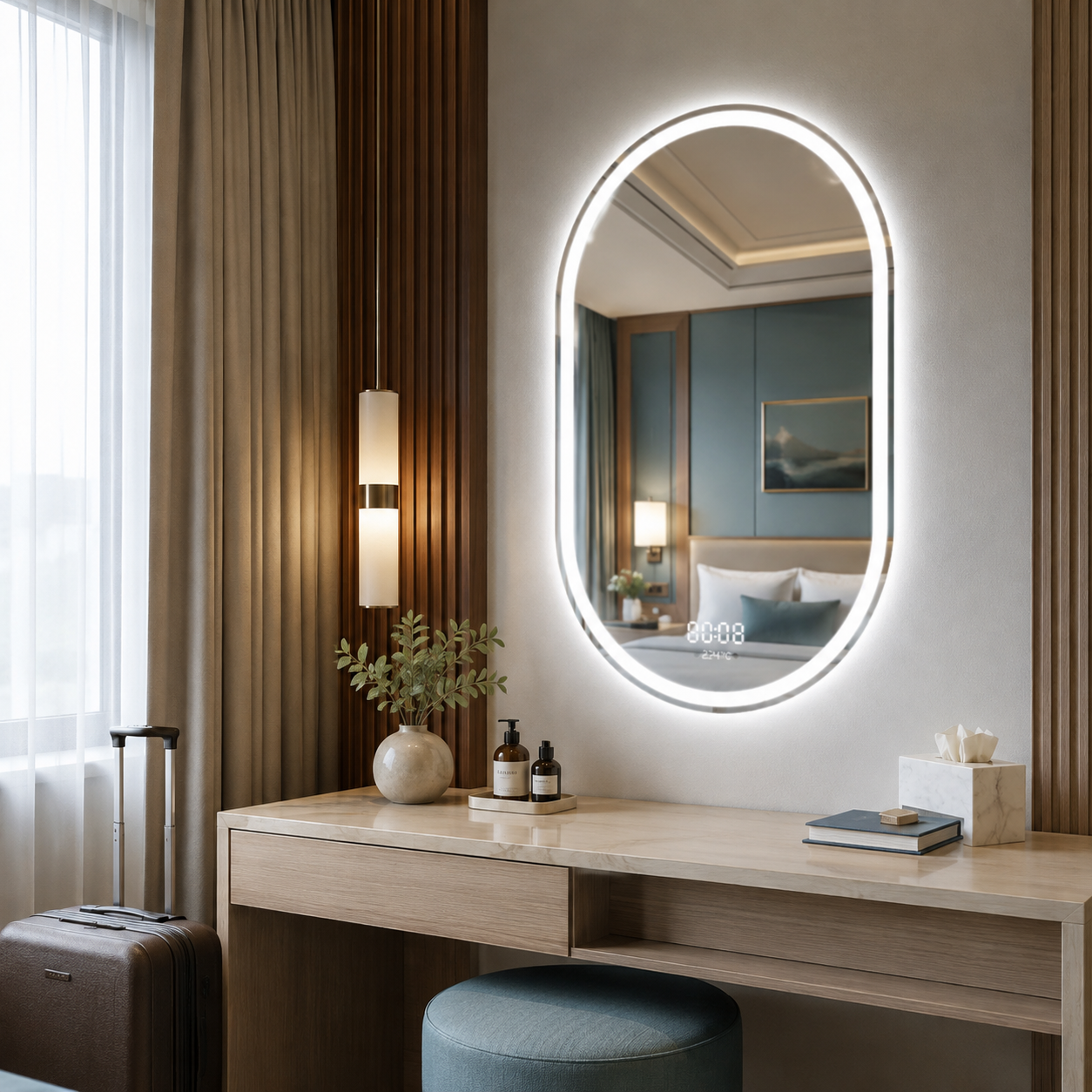 Oglinda LED, 60x80cm, LDP9214 RF Oglinda LED, 60x80cm, LDP9214 RF