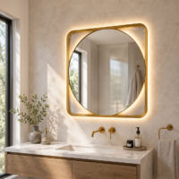 Oglinda LED, Rama Aurie 70cm, LDPEG-70-1 RF