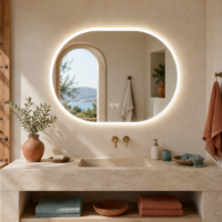 Oglinda LED, 80x60cm, LDP9023 RF