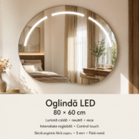 Oglinda LED 80x60, LDP9306 RF