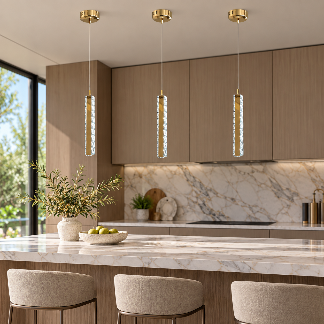Pendul LED Golden Diamond Pendul LED Golden Diamond
