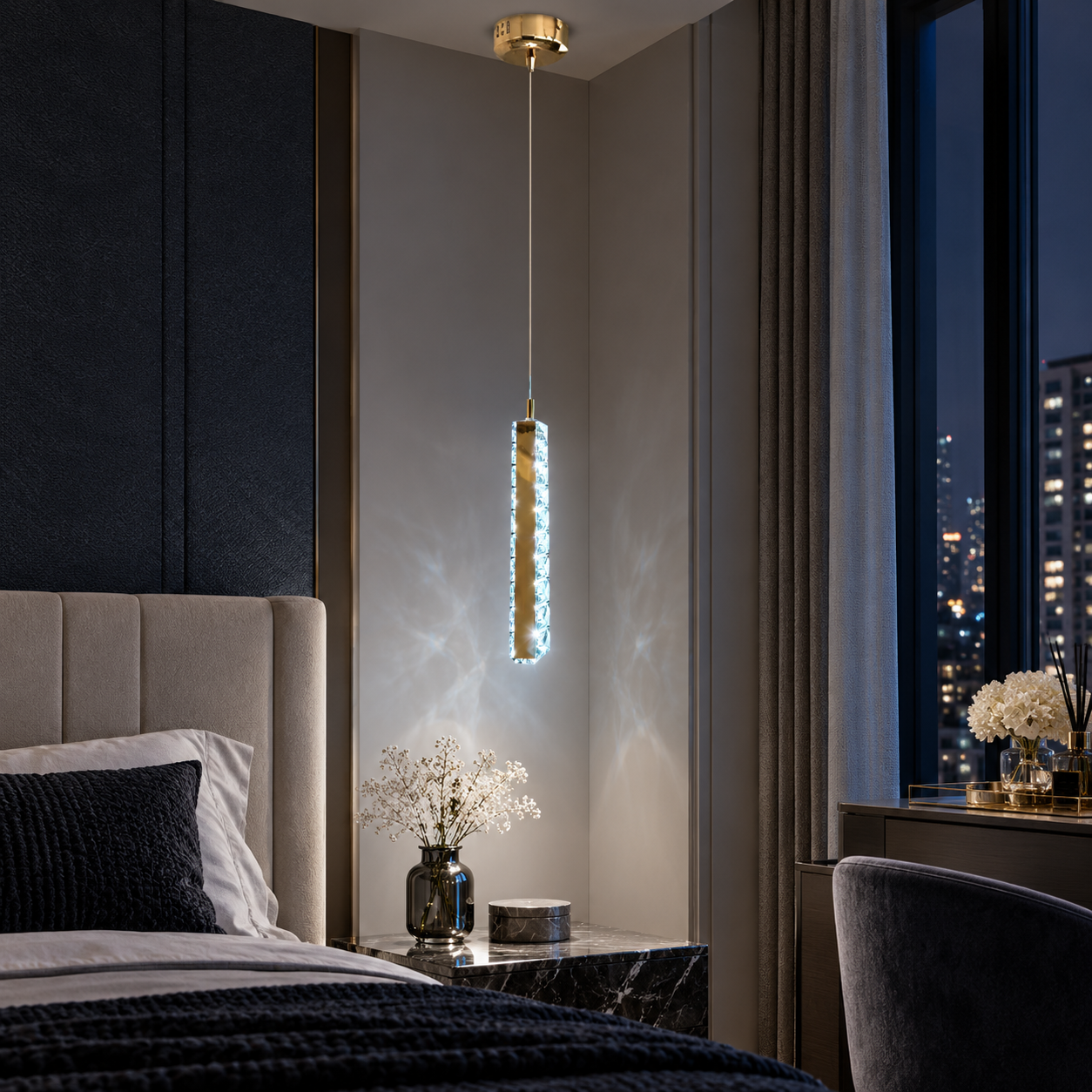 Pendul LED Golden Diamond Pendul LED Golden Diamond