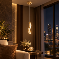 Pendul LED Golden Wave