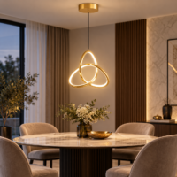 Pendul LED Infinity Gold
