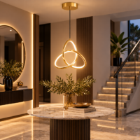 Pendul LED Infinity Gold