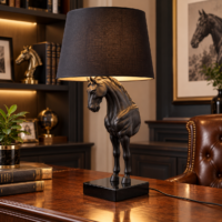 Veioza Horse Black