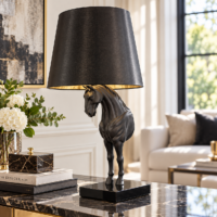 Veioza Horse Black